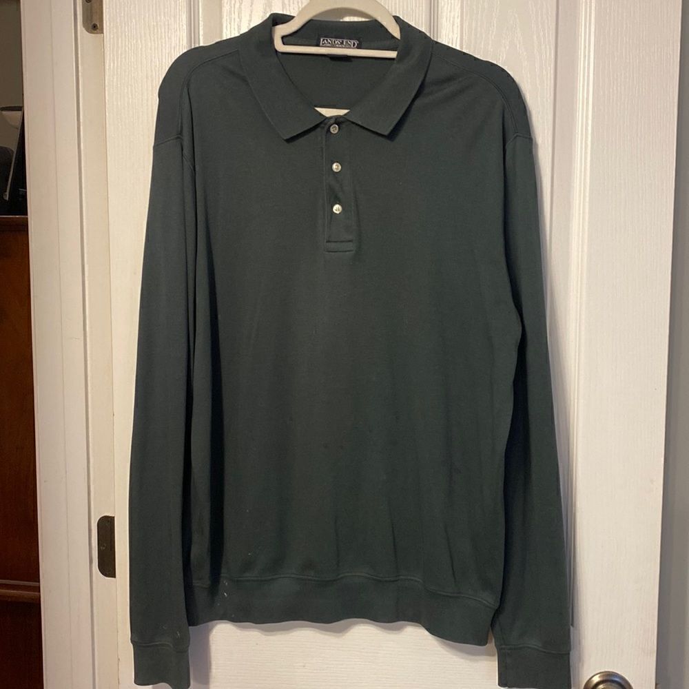 Men’s Long Sleeve Shirt by Lands End